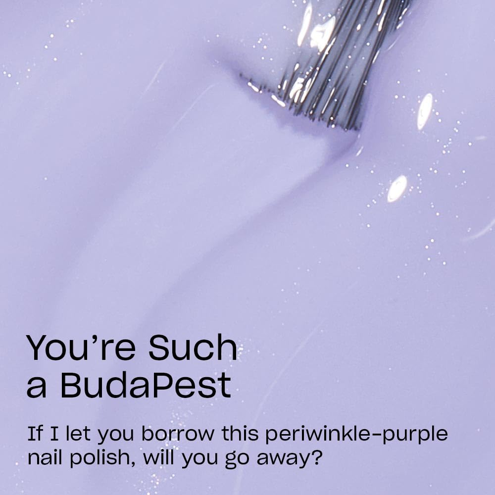 OPI You’re Such a BudaPest nail lacquer swatch on nails