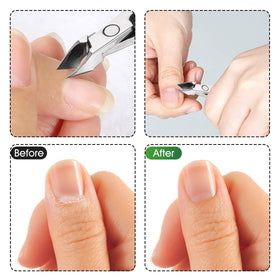 opove Cuticle Trimmer 3/4 Jaw on a manicure table