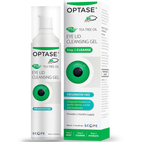 Optase Eyelid Cleansing Gel 1.7 fl oz front view