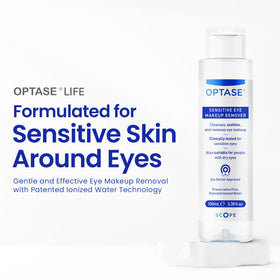 Optase Life Sensitive Eye Makeup Remover 100 ml back view