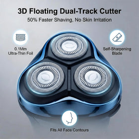 Ordele Electric Razor with pop-up trimmer extended