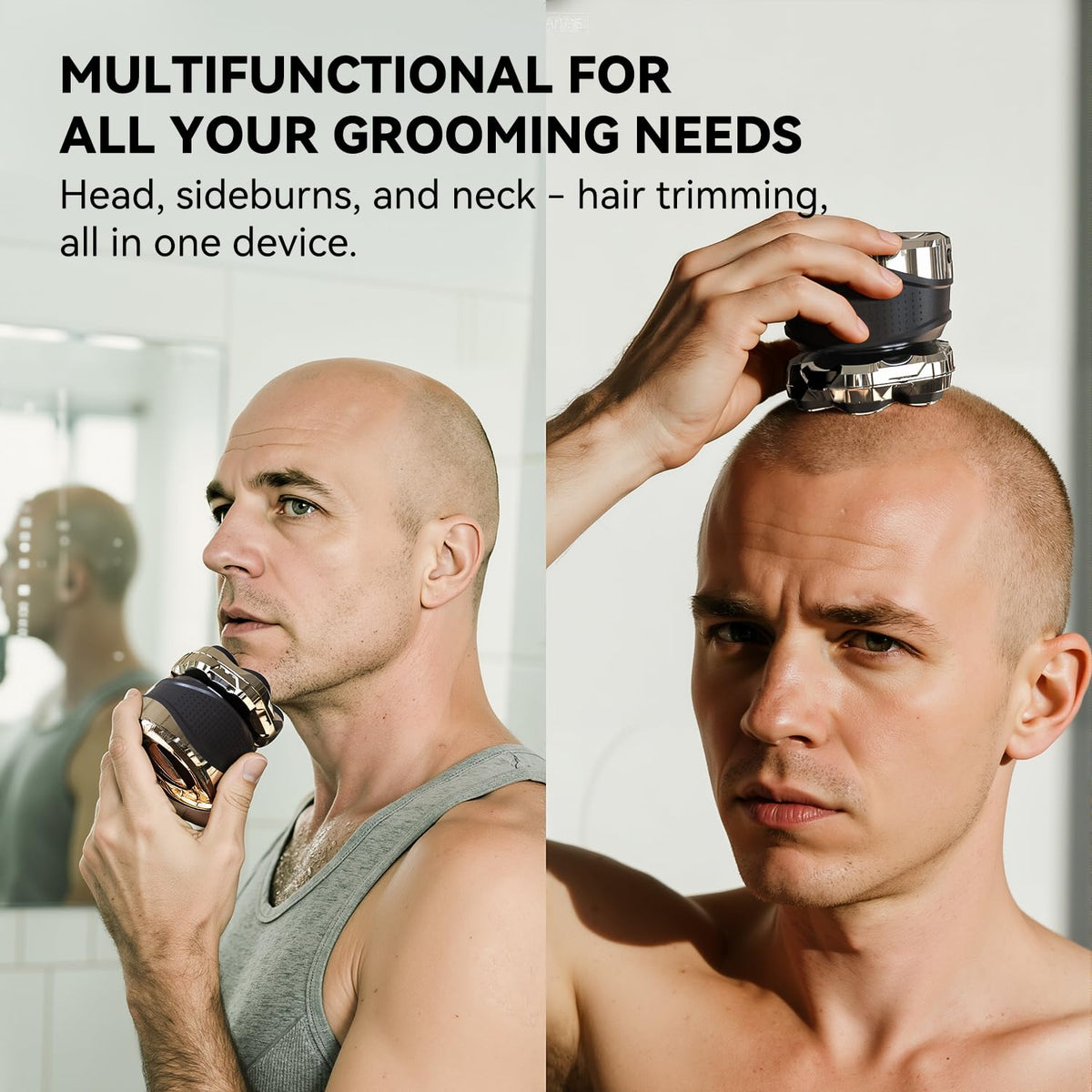 Ordele Men's Electric Rotary Shaver with IPX6 waterproof feature