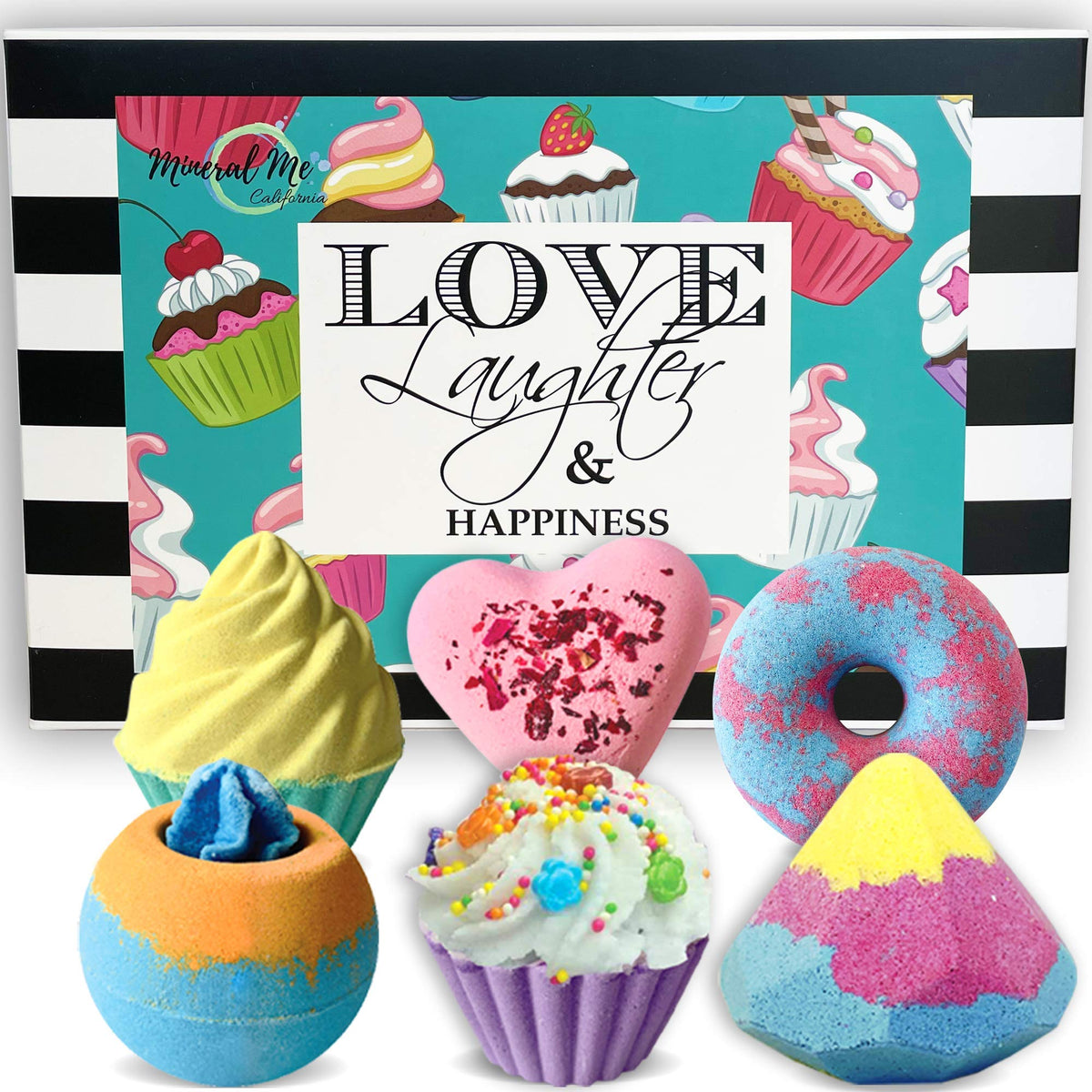 Organic ingredients used in Mineral Me California bath bombs