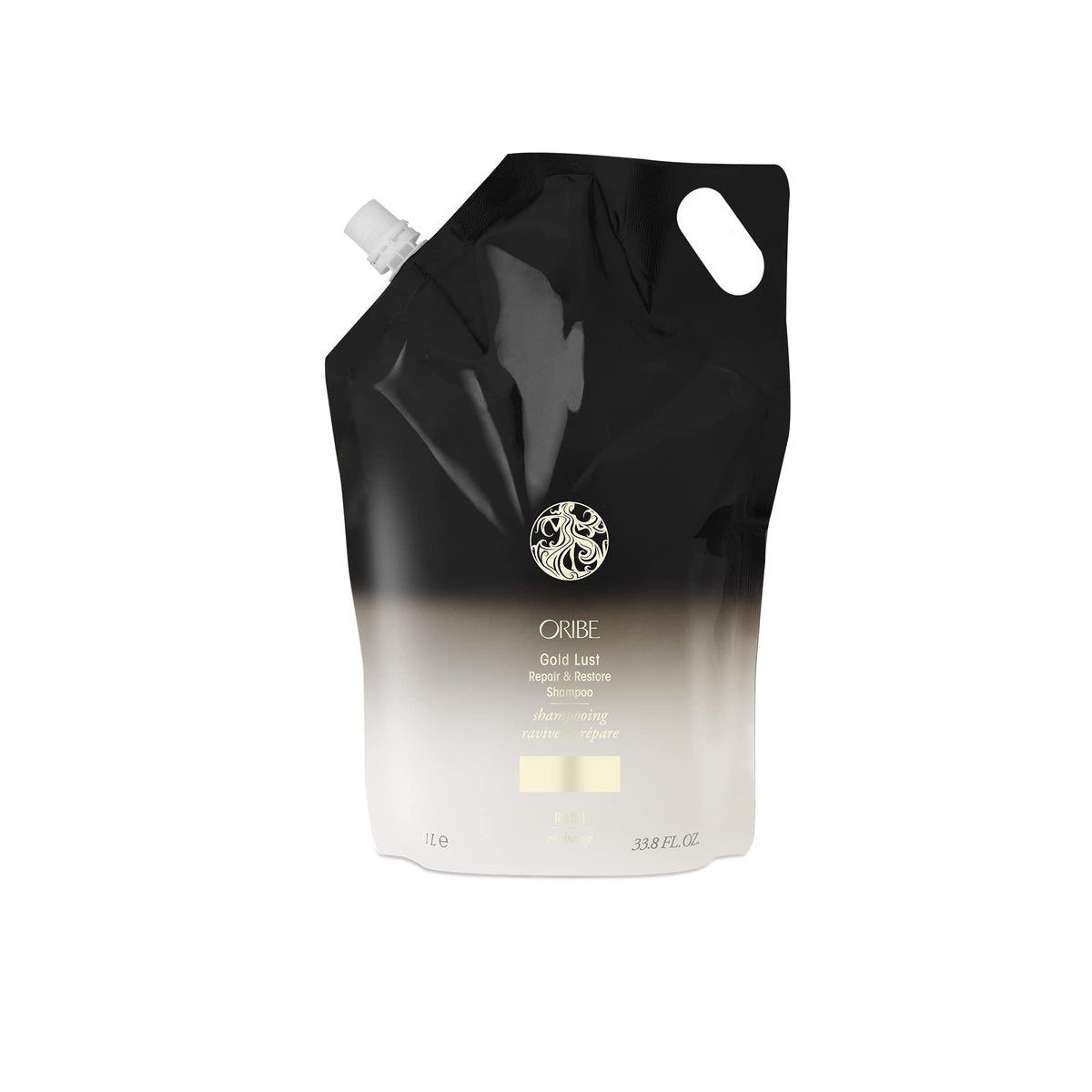 ORIBE Gold Lust Repair & Restore Shampoo Liter Refill front view