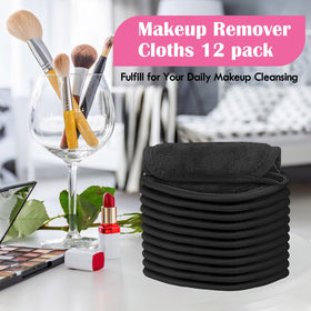 Orighty Makeup Remover Cloths with water demonstrating use