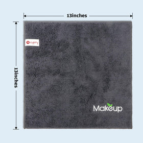 Orighty Microfiber Makeup Remover Cloths in a travel bag