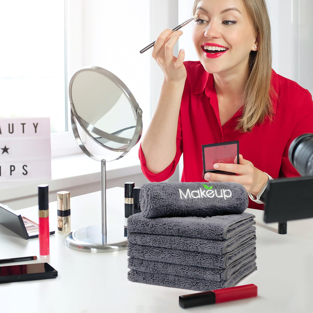Orighty Microfiber Makeup Remover Cloths packaging front view