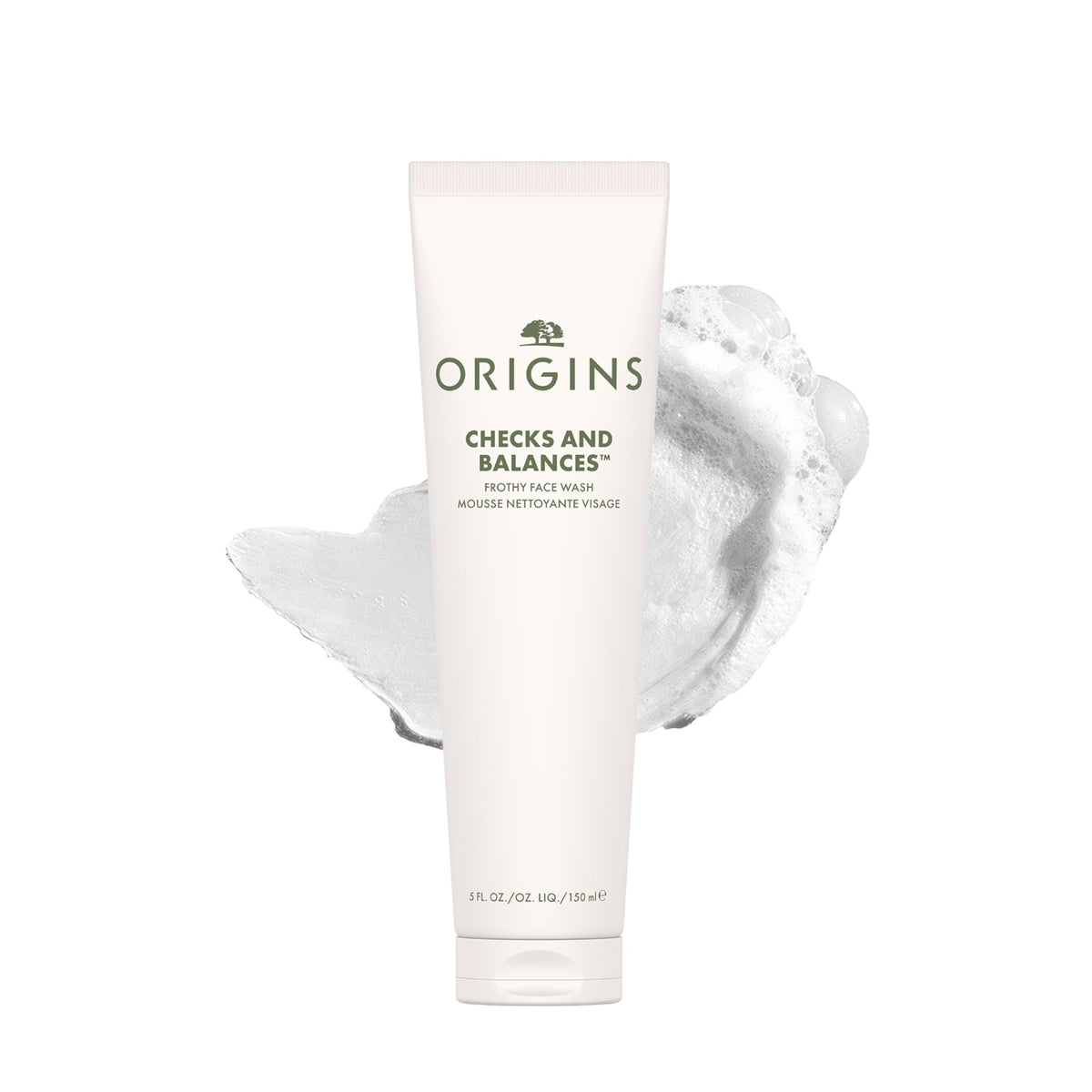 Origins Checks and Balances Frothy Face Wash 5 Fl Oz front view