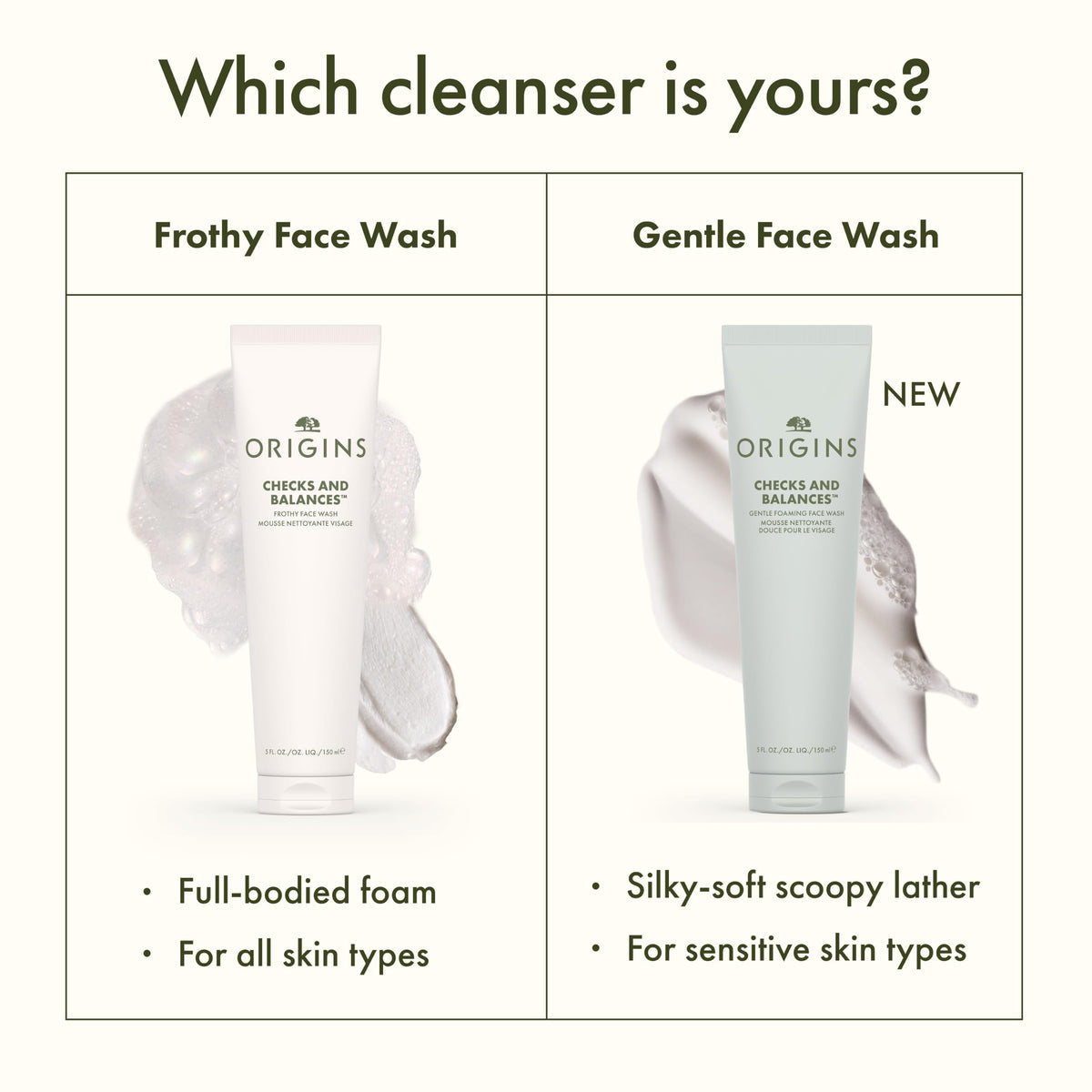 Origins Checks and Balances Frothy Face Wash 5 Fl Oz lifestyle scene