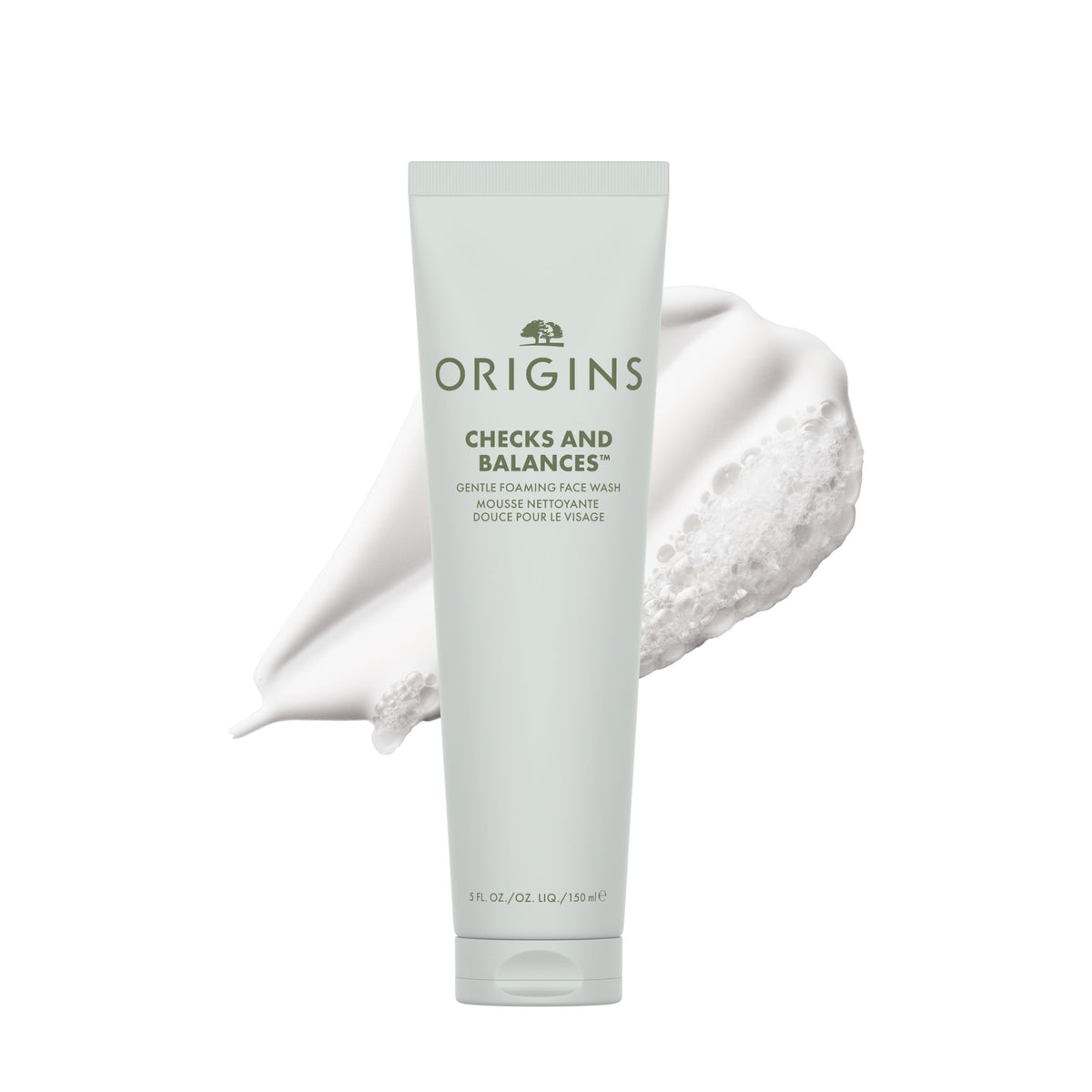 Origins Checks and Balances Gentle Foaming Face Wash front view