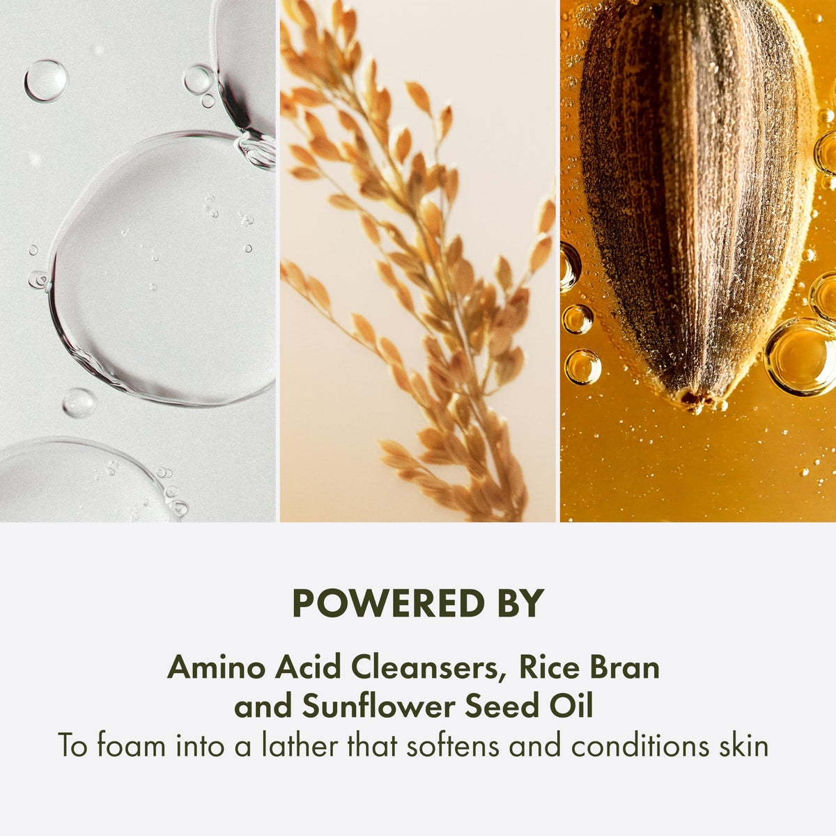Origins Checks and Balances Gentle Foaming Face Wash texture close-up