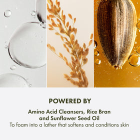 Origins Checks and Balances Gentle Foaming Face Wash texture close-up