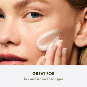 Origins Checks and Balances Gentle Foaming Face Wash with lather