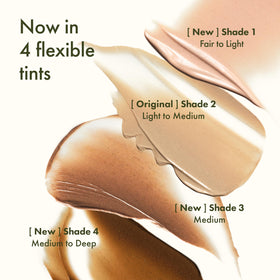 Origins GinZing Tinted Moisturizer SPF 40 application on skin