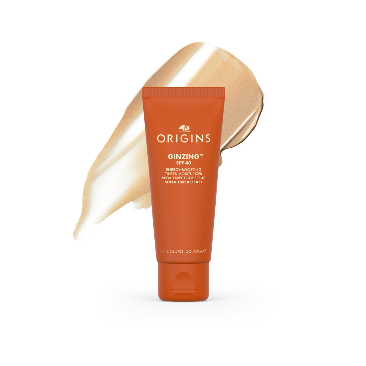 Origins GinZing Tinted Moisturizer SPF 40 front view