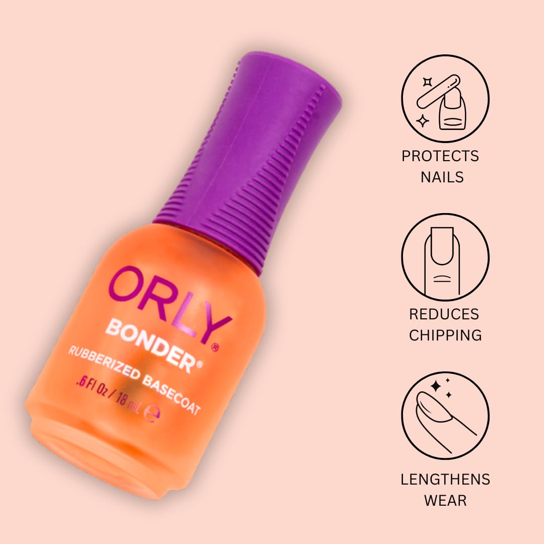 Orly Bonder Nail Polish Base Coat in spa setting
