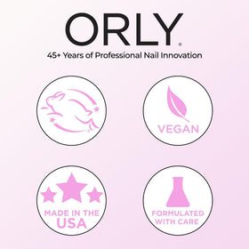 Orly Sec’n Dry Quick Drying Topcoat 18ml glossy finish on nails
