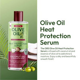 ORS Olive Oil Hair Serum bottle side view