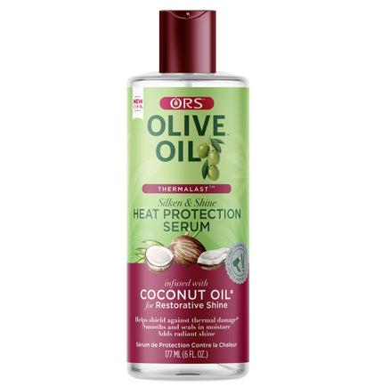 ORS Olive Oil Heat Protection Hair Serum 6 oz front view
