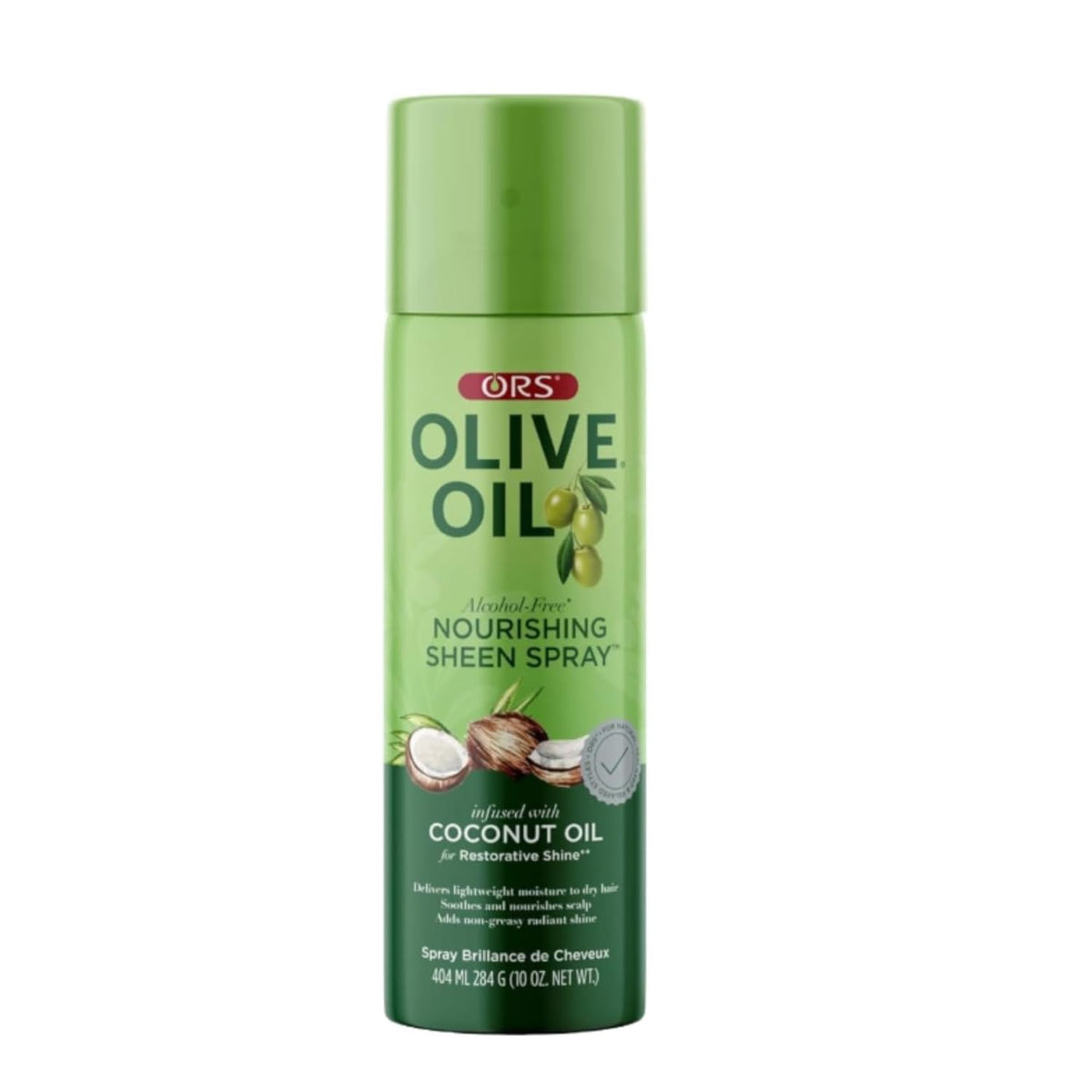 ORS Olive Oil Nourishing Sheen Spray 10oz front view