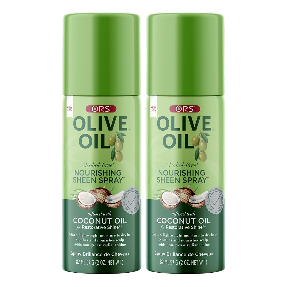 ORS Olive Oil Nourishing Sheen Spray 2 oz front view
