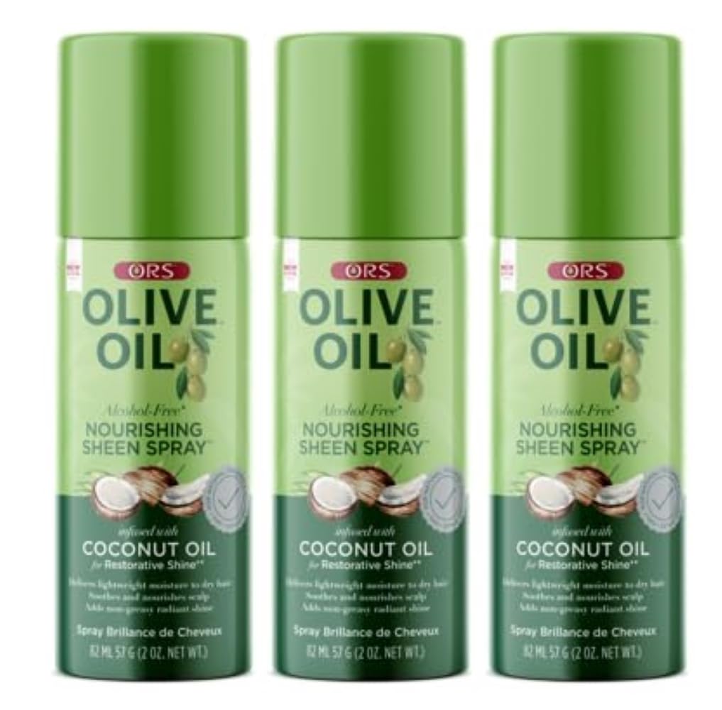 ORS Olive Oil Nourishing Sheen Spray 2 oz front view