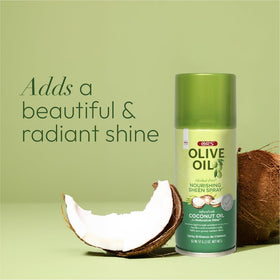 ORS Olive Oil Nourishing Sheen Spray 2 oz with coconut oil
