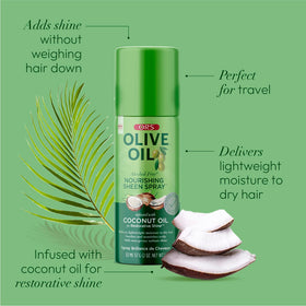 ORS Olive Oil Sheen Spray bottle side view