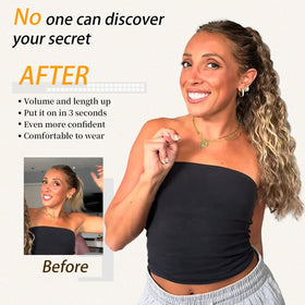 ORSUNCER ponytail extension displayed on a mannequin