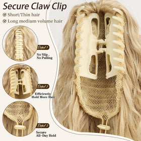 ORSUNCER Ponytail Extension packaging