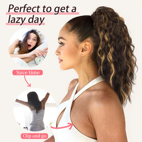 ORSUNCER ponytail extension packaging