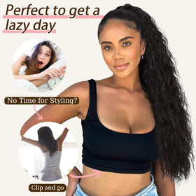 ORSUNCER ponytail extension packaging display