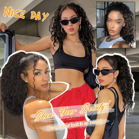 ORSUNCER ponytail extension packaging display