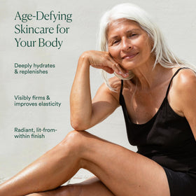 OSEA Anti-Aging Body Balm 5 oz back view showing ingredients