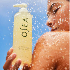 OSEA Undaria Algae™ Body Wash with ocean background