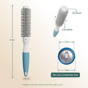 Osensia Small Round Brush 0.75 inch side view