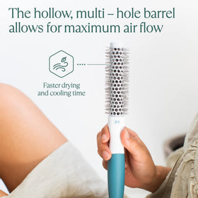 Osensia Small Round Brush in a lifestyle setting
