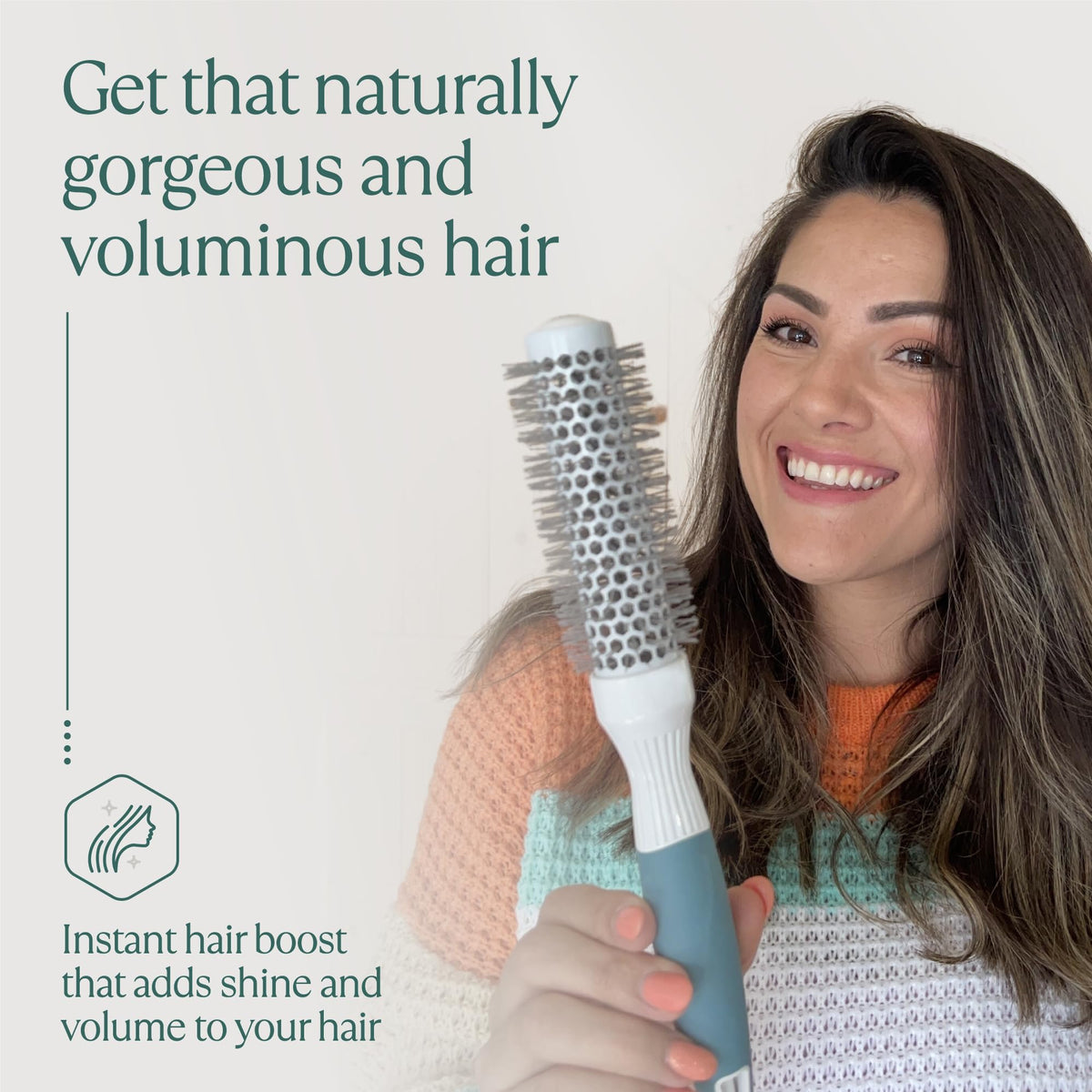 Osensia Small Round Brush packaging view