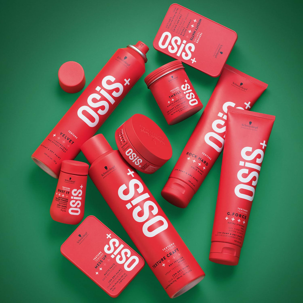 OSiS+ Dust It powder texture close-up