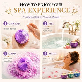 Osmanthus bath bomb from OFUN set