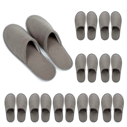 OSTADARRA disposable spa slippers front view in packaging