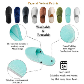 OSTADARRA spa slippers assorted sizes and colours