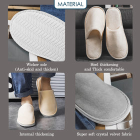 OSTADARRA Spa Slippers displayed in a bathroom setting