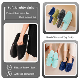 OSTADARRA Spa Slippers displayed in a bathroom setting