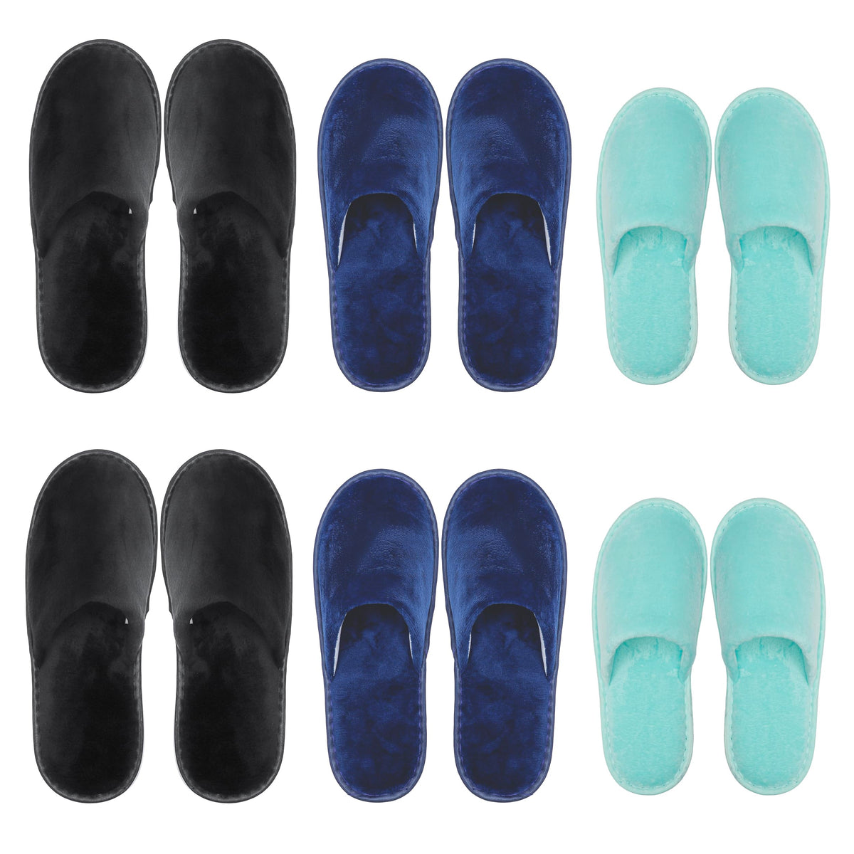 OSTADARRA Spa Slippers front view in packaging