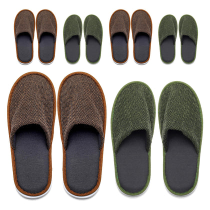 OSTADARRA Spa Slippers front view in white