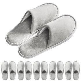 OSTADARRA Spa Slippers front view in white