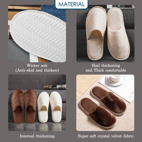 OSTADARRA Spa Slippers laid out on a bathroom floor