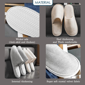 OSTADARRA Spa Slippers on a bathroom floor