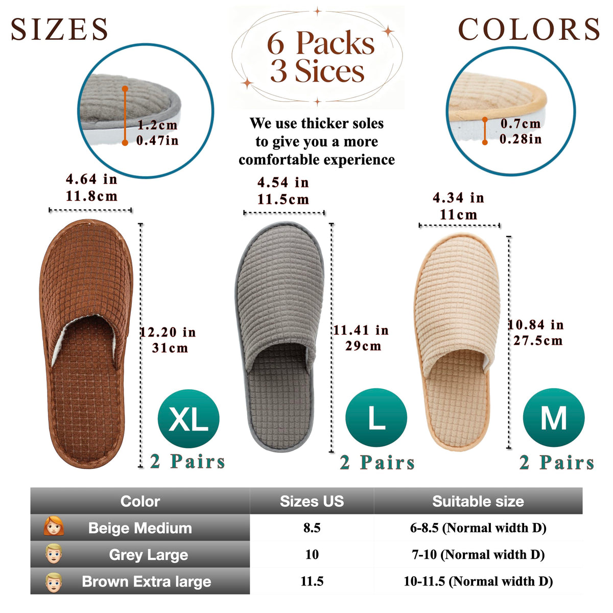 OSTADARRA spa slippers packaged individually for guests